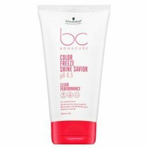 Schwarzkopf Professional BC Bonacure Color Freeze Shine Savior pH 4.5 Clean Performance öblítés nélküli ápolás fényes festett hajért 150 ml kép