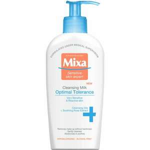 Mixa Optimal Tolerance Arctisztító tej reaktív és érzékeny bőrre 200ml kép