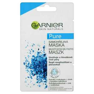 Garnier Skin Naturals Pure melegítő hatású mélytisztító Maszk 2x6ml kép
