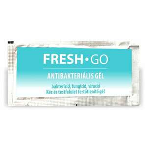 Fresh Go Antibakteriális kézfertőtlenítő gél, tasakos 5ml Akció a... kép