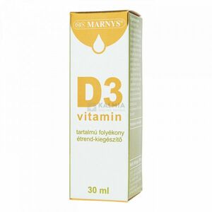 Marnys D3 vitamin étrend-kiegészítő folyadék 30 ml kép