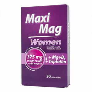MaxiMag Women étrend-kiegészítő filmtabletta nőknek 30 db kép
