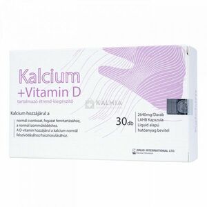 Bio Vitality Kalcium + D-vitamin kapszula 30 db kép