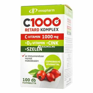 Innopharm C-vitamin 1000 mg Retard Komplex filmtabletta 100 db kép