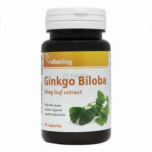 Vitaking Ginkgo Biloba 60 mg kapszula 90 db kép