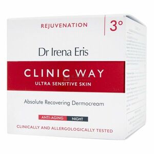 Dr Irena Eris Clinic Way teljes bőrmegújító 50+ éjszakai krém 50 ml kép