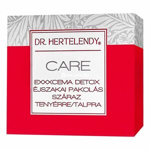 Dr. Hertelendy Care Exxxcema detox éjszakai pakolás kézre lábra 40 g kép