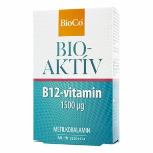 BioCo Bioaktív B12-vitamin 1500 mcg tabletta 60 db kép