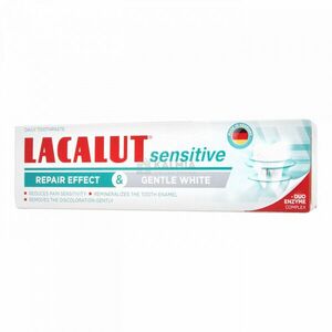 Lacalut sensitive repair effect és gentle white fogkrém 75 ml kép