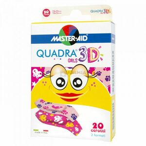 Master-Aid Quadra 3D girls sebtapasz 20 db kép