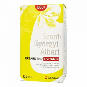 Szent-Györgyi C-vitamin 500 mg retard tabletta 120 db kép