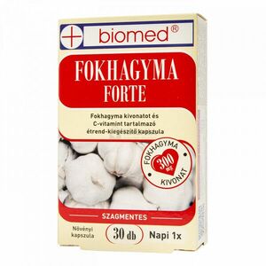 Biomed Fokhagyma Forte kapszula 30 db kép