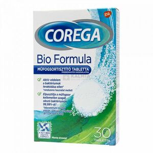 Corega Bio Formula műfogsortisztító 30 db kép