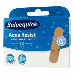 Salvequick Aqua Resist vízálló sebtapasz 12 db kép