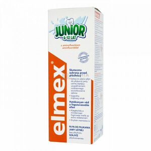 Elmex Junior szájvíz 6-12 év 400 ml kép