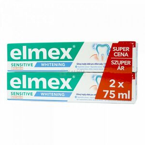 Elmex Sensitive Whitening fogkrém duopack 2 x 75 ml kép