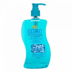 HiClean Glory Folyékony szappan és tusfürdő kékvirág illattal 500 ml kép