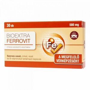 Bioextra Ferrovit kapszula 30 db kép