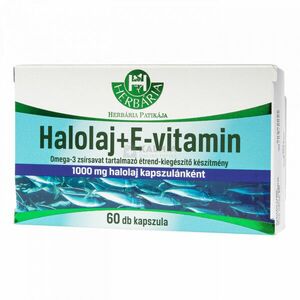 Herbária Omega-3 halolaj +E-Vitamin kapszula 60 db kép