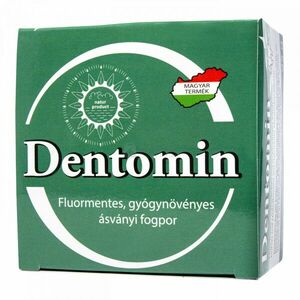 Dentomin-Z Gyógynövényes ásványi fogpor (zöld) 95 g kép
