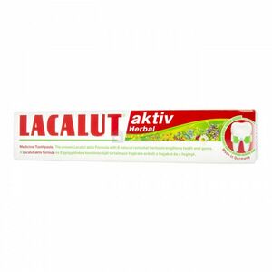 Lacalut aktív Herbál fogkrém 75 ml kép