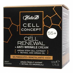 Helia-D Cell Concept sejtmegújító ránctalanító éjszakai krém 55+ 50 ml kép