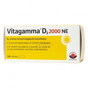 Vitagamma D3 2000NE D3-vitamin tabletta 100 db kép