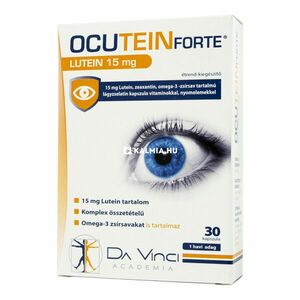 Ocutein Lutein 15 mg forte lágyzselatin kapszula 30 db kép