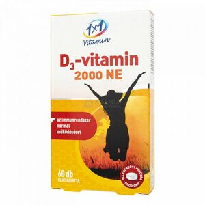 1×1 Vitamin D3-vitamin 2000 NE filmtabletta 60 db kép