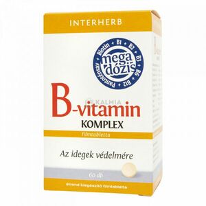 Interherb B-vitamin Komplex tabletta 60 db kép