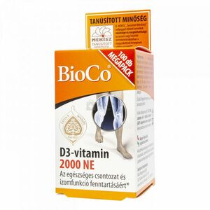 BioCo D3-Vitamin 2000NE tabletta megapack 100 db kép