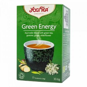 Yogi Tea Bio Energizáló zöld tea 17 db kép