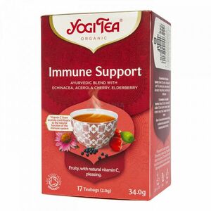 Yogi Tea Immunerősítő bio tea 17 db kép