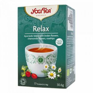 Yogi Tea Bio Relax nyugtató tea 17db kép