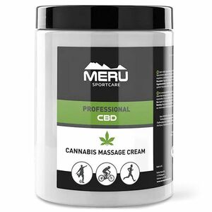 Meru CBD Cannabis Cream regeneráló masszázs krém Kiszerelés: 1000 ml kép