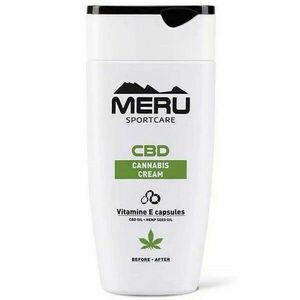Meru CBD Cannabis Cream regeneráló masszázs krém Kiszerelés: 150 ml kép