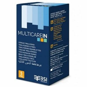 Multicare IN triglicerid tesztcsík 5 db. kép