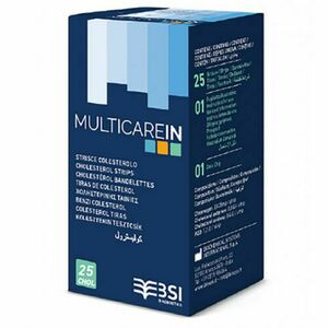 Multicare IN koleszterin tesztcsík 5 db. kép