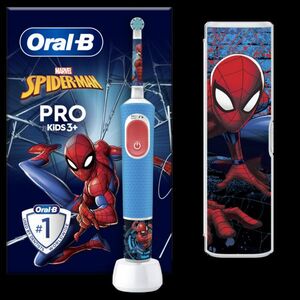 Oral-B Vitality Pro Kids Spiderman elektromos fogkefe utazótokkal kép