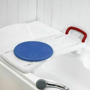 Fürdőkád pad forgókoronggal és kapaszkodóval, 110kg terhelhetőség kép
