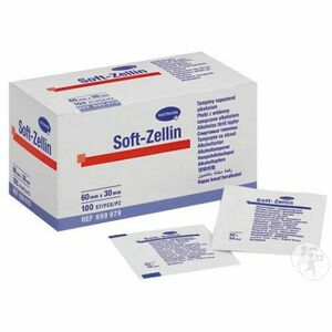 Soft-Zellin alkoholos törlőkendő injekcióbeadáshoz, 60x30mm, 100db kép