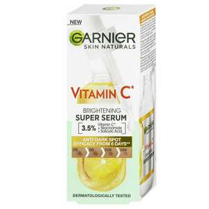 Garnier Skin Naturals ragyogást adó szuper Szérum C-vitaminnal 30ml kép