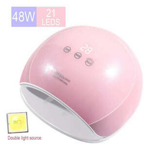Star5 mini 48W UV / LED lámpa - pink kép