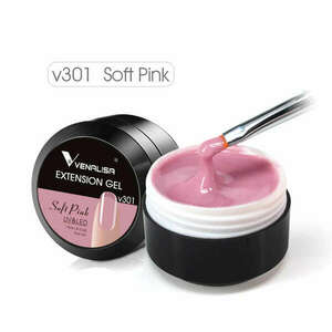 Venalisa Builder gél 15 ml V301/Soft pink (hosszabbító zselé) kép
