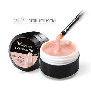 Venalisa Builder gel 15 ml V306/Natural pink (hosszabbító zselé) kép