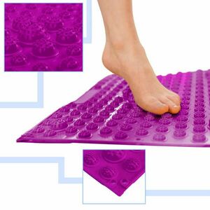 Érzéki masszázs korrekciós szőnyeg lila kép