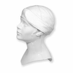 BEAUTYONE tépőzáras pamut kozmetikai fejpánt Szín: fehér kép
