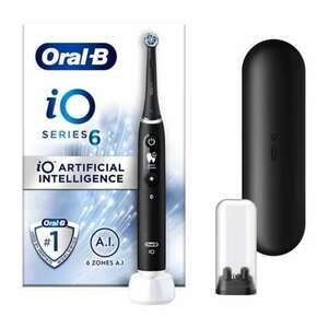 Oral-B iO Series 6 Elektromos Fogkefe, Fekete kép