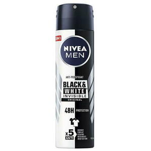 Invisible For Black & White Power deo spray 150 ml kép