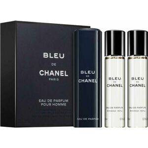 Bleu de Chanel Twist & Spray (Refills) EDP 3x20 ml (3145891073003) kép